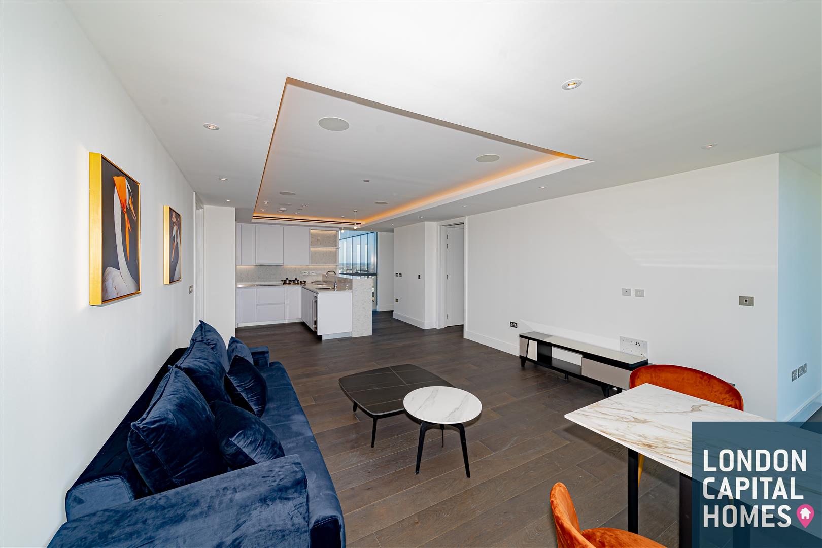 2 bed property in Carrara tower, 1 Bollinder Place, London